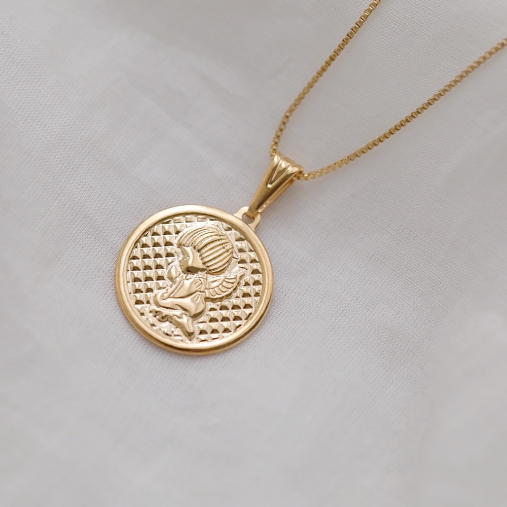 Angel Necklace | 18k Gold Filled - Picture 5 of 7